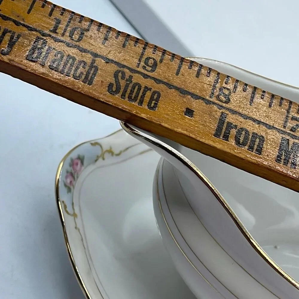 Vintage Noritake “The Celtic” porcelain gravy boat.